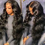 Flyshadow Body Wave Transparent 13x4 Lace Front Human Hair Wigs On Sale Clearance Lace Front Wig For Black Women 13*5*2 T Lace Wigs